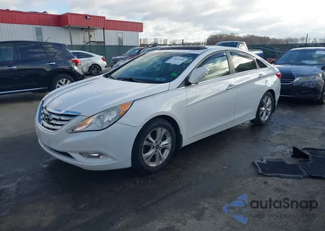 2013 Hyundai Sonata Limited z USA, uszkodzony, nr VIN 5NPEC4AC1DH631295